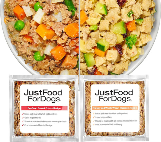 JustFoodForDogs Frozen Fresh Dog Food Topper Starter Pack Review