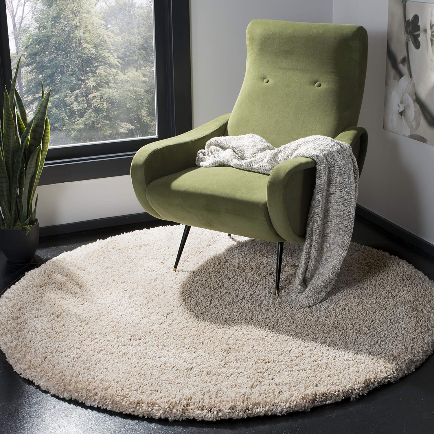 SAFAVIEH California Premium Shag Area Rug for Cozy Living Spaces