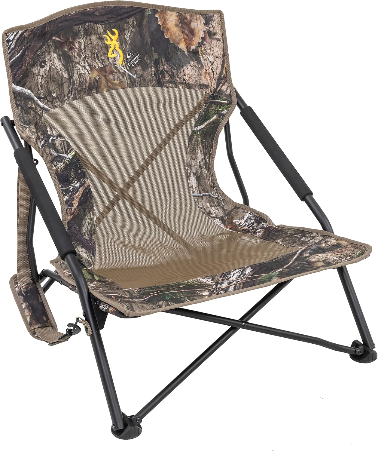 Browning Strutter Camo Turkey Chair: Low Profile, Portable & Durable!