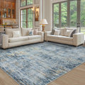 Area Rugs 8x10 Living Room Rug - Large Modern Abstract Washable
