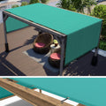 ColourTree 4 ft x 8 ft Turquoise Pergola Sun Shade Canopy - UPF50