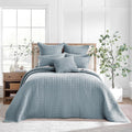 Levtex Home Mills Waffle King Bedspread Set for Elegant Comfort