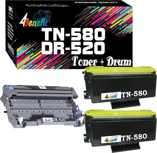 High Yield Toner + Drum Set for Dell Printers
