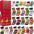 Get Trend Peanuts Snoopy 24 Pcs Socks Advent Calendar 2025 - Fun