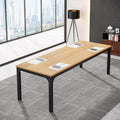 6.5FT Conference Table 78.7 in Rectangle Meeting Table - Seats 6-8