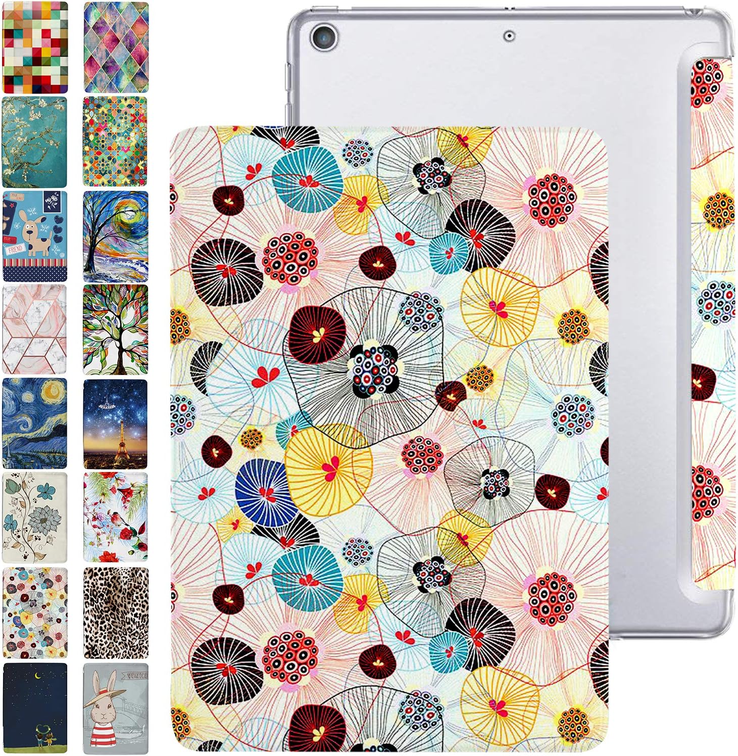 DuraSafe iPad Air 3 2019 Trifold Printed Clear Back Cover