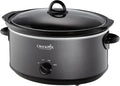 Crockpot SCV700-CH-BR Slow Cooker 7 quarts Charcoal - Family Size