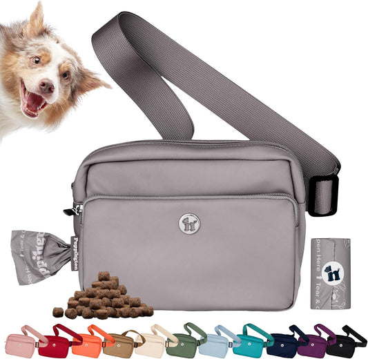 3-in-1 Crossbody Dog Walking Bag & Treat Pouch for Pet Parents