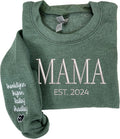Personalized Grandma Sweatshirt - Cherish Family Memories!