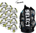 Select Club DB Soccer Ball Pack of 12 - Training Balls with Pump