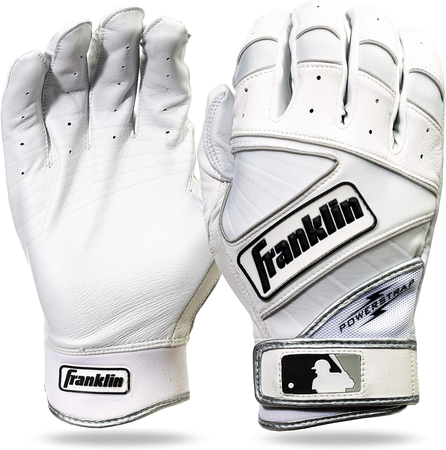Franklin Sports MLB Baseball Gloves - Powerstrap Batting Gloves