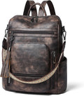 Shrrie Vegan Leather Laptop Backpack for Women 15.6 in - Stylish Work