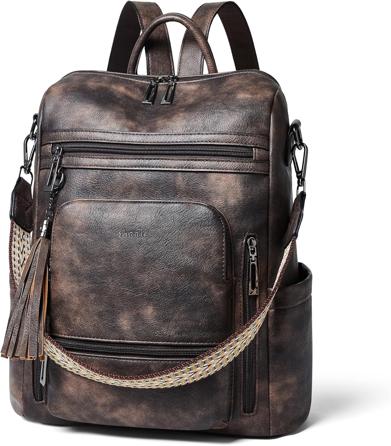 Vegan Leather Laptop Backpack for Women - Stylish & Durable
