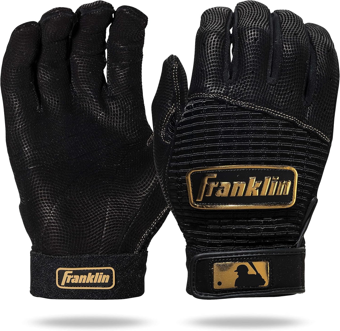 Franklin Sports MLB Baseball Batting Gloves for Optimal Grip