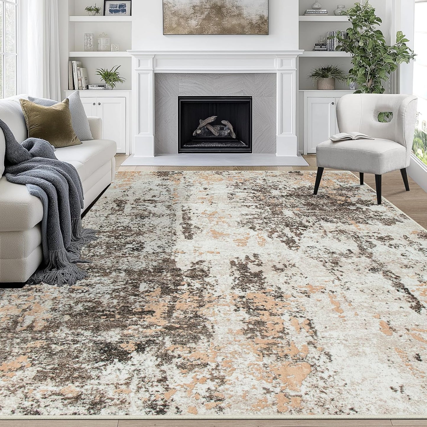 8x10 Area Rugs for Living Room: Soft, Durable, and Washable