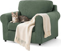 SUBRTEX Stretch Sofa Slipcover Set Small Olive Drab - Full Protection
