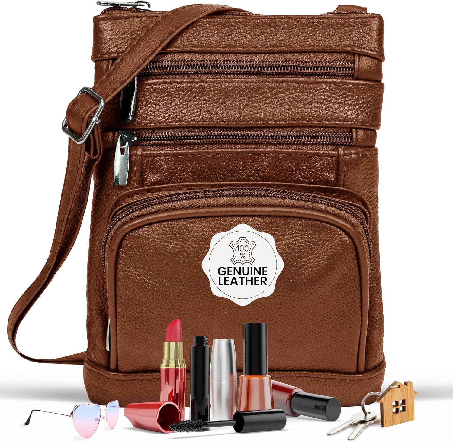 Krediz Leather Crossbody Purses for Women - Stylish & Durable