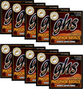 GHS Thin Core Phosphor Bronze Acoustic Strings Light (12-52)