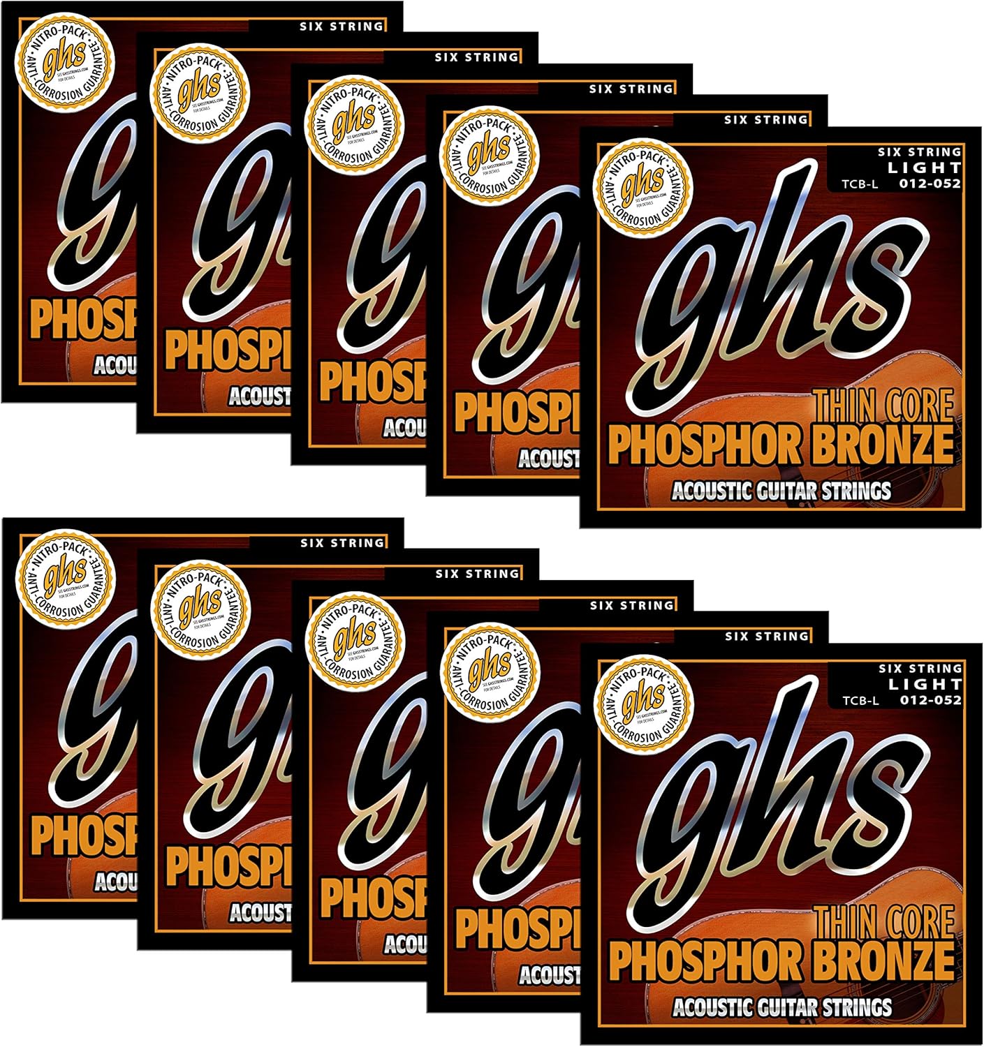 GHS Thin Core Phosphor Bronze Acoustic Guitar Strings Review