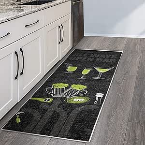 Non Skid Washable Kitchen Mats for Floor - 20 x 60 Inches