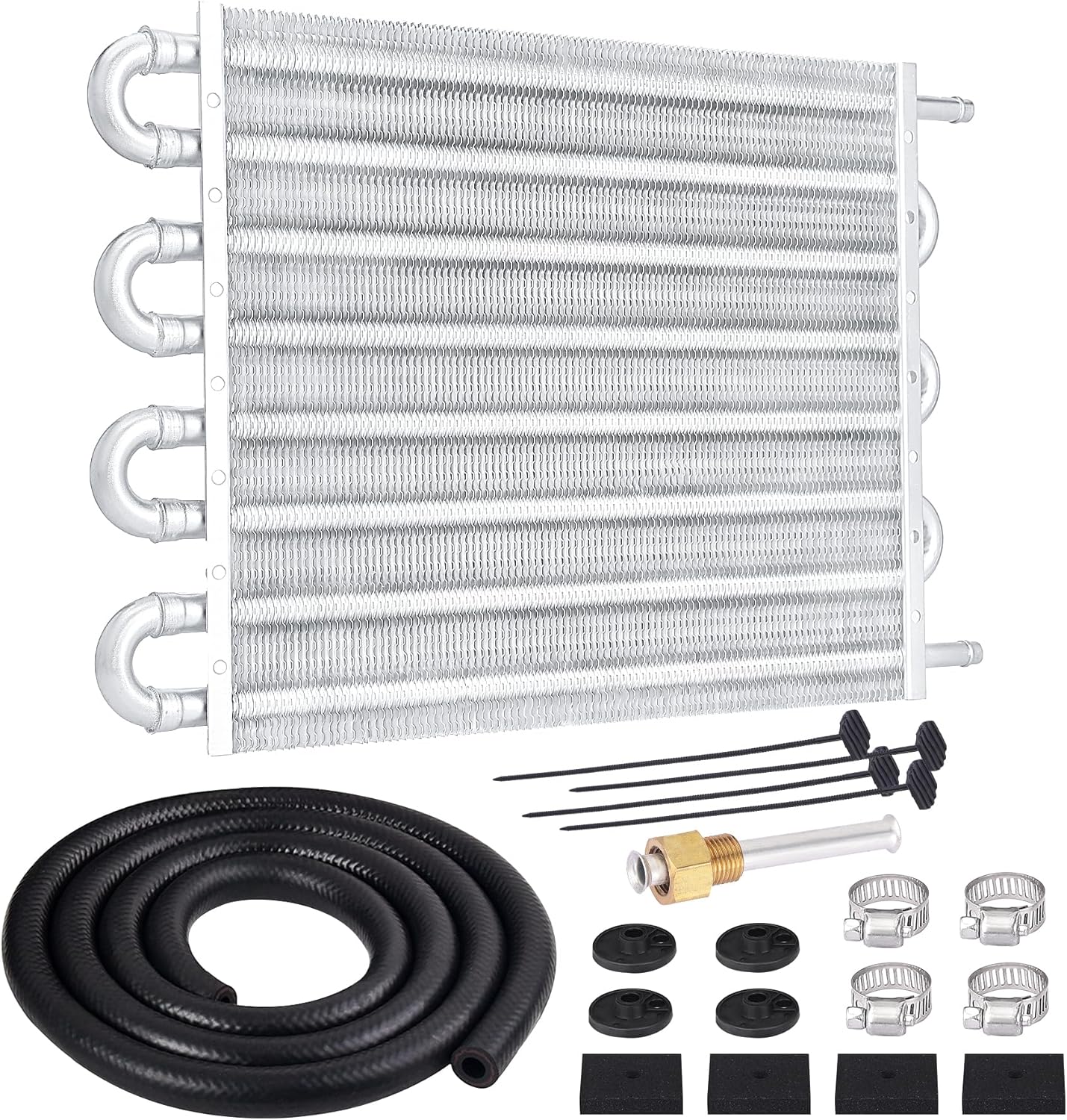 EVIL ENERGY 5/16 Transmission Oil Cooler Kit for Universal Use