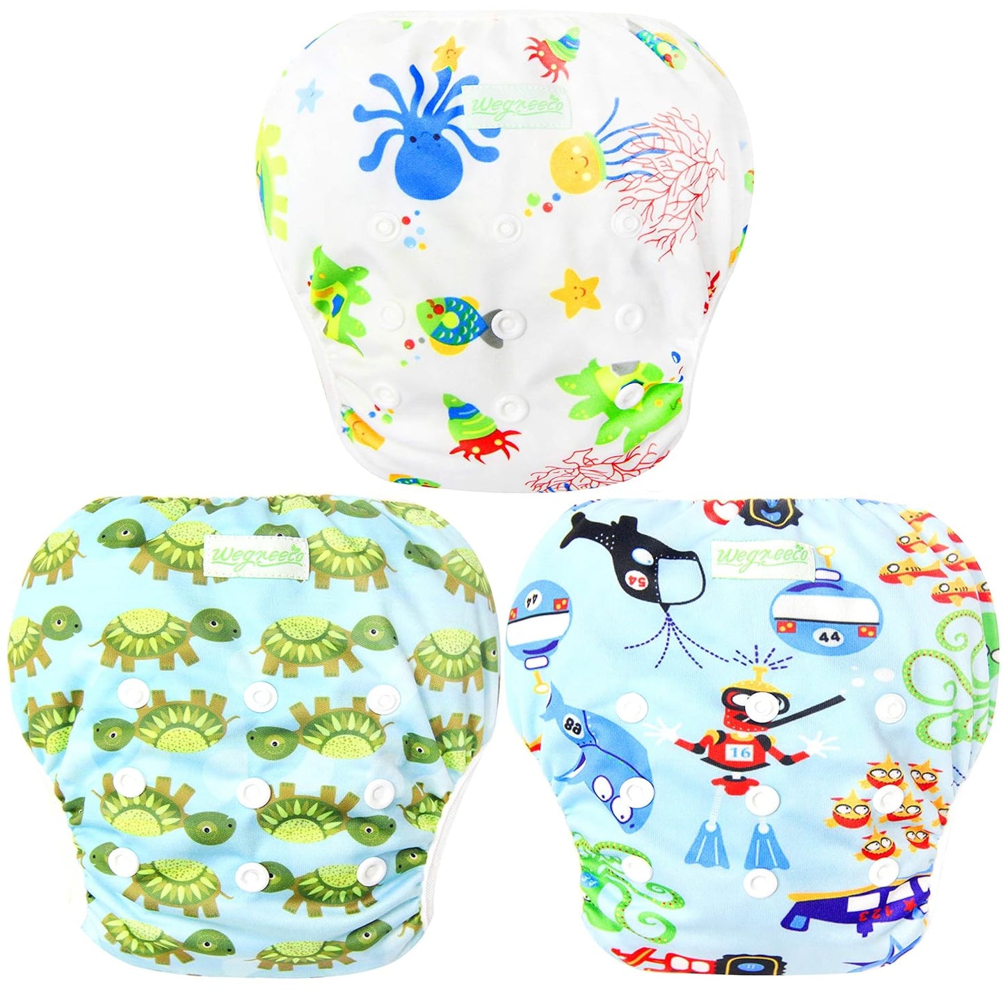 Reusable Adjustable Swim Diaper for Babies & Toddlers - Dive into Fun!