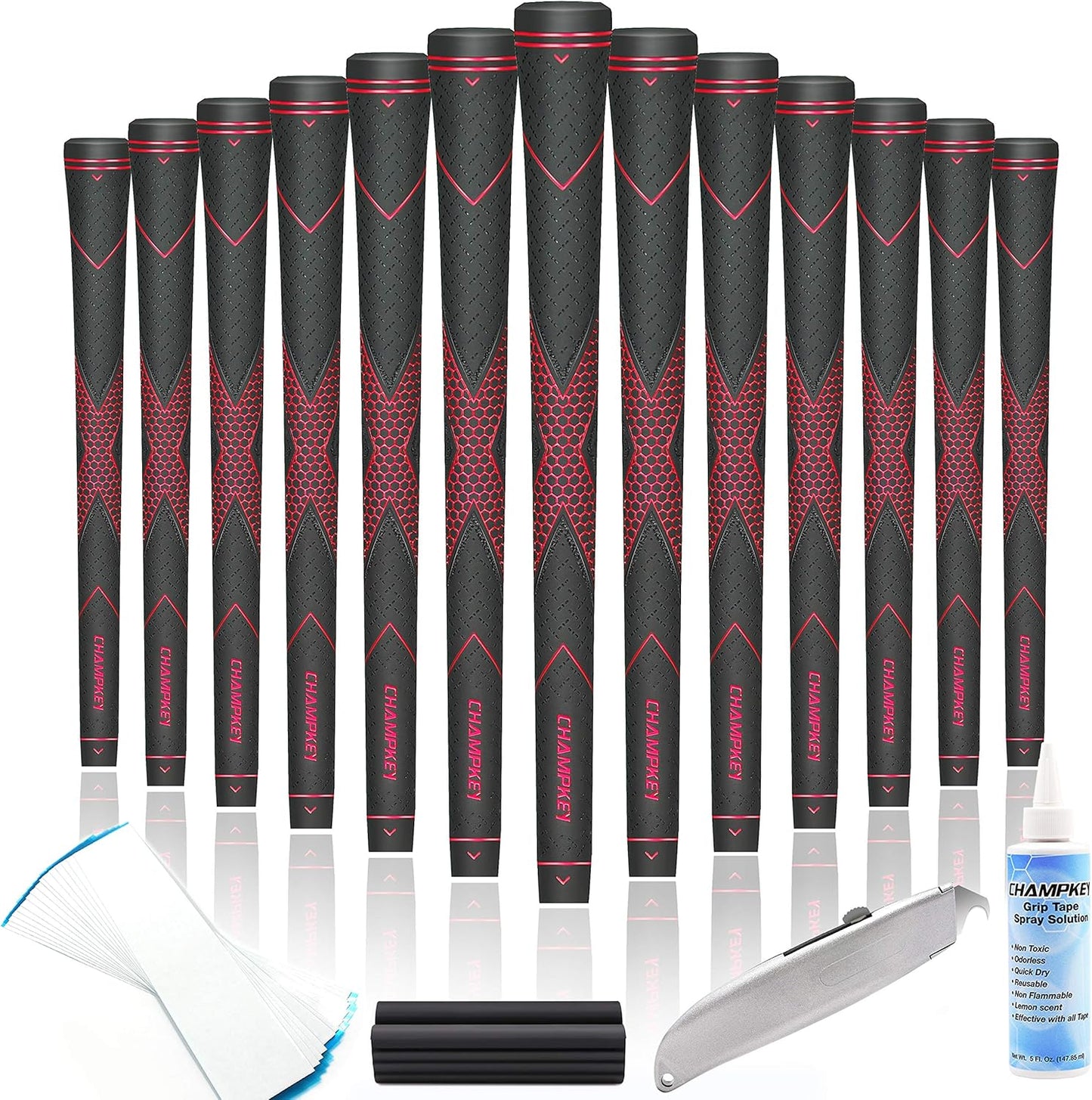 Premium Rubber Golf Grips for Enhanced Traction and Control