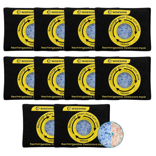 100g Reusable Silica Gel Desiccant Packs for Moisture Control