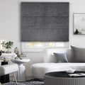 Roman Shades for Windows Lexington Pebble 23in x 72in - Blackout