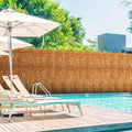 Natural Reed Fencing Rolls 6FT x 16.4FT - Privacy and Shade Barrier