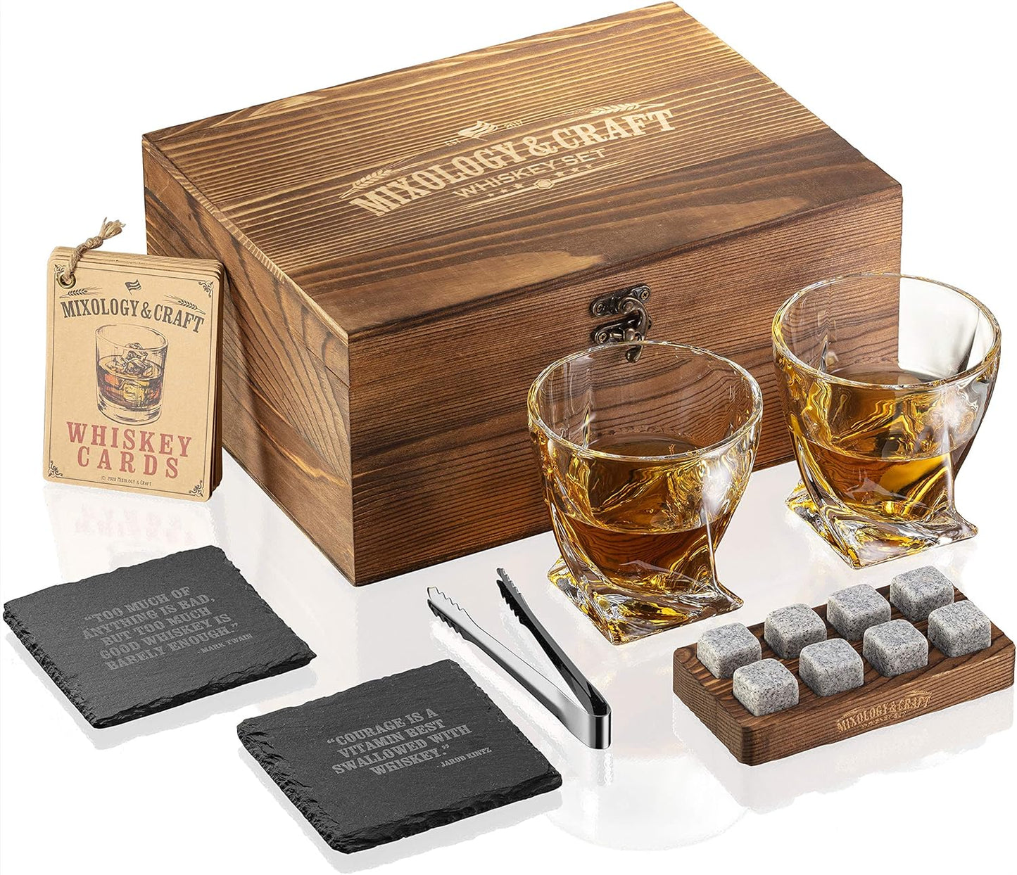 Whiskey Stones Gift Set - Chill Your Drinks in Style!