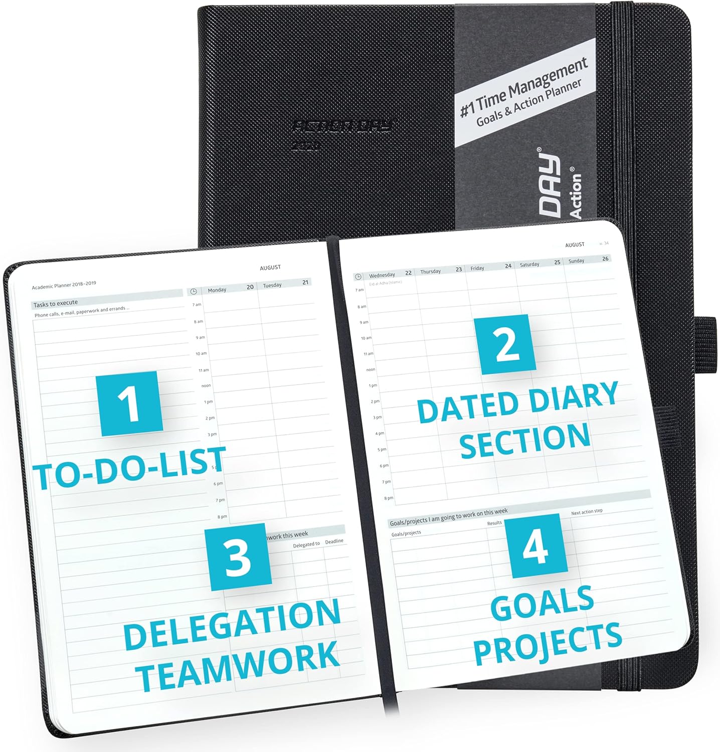 Action Day 2026 Weekly Planner for Effective Productivity Boost