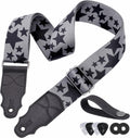 YIKOKO Guitar Strap - Cowhide Leather End, Free Accessories