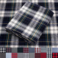 Pico Textiles 5 Yards Bolt Green White Blue Tartan Plaid Flannel