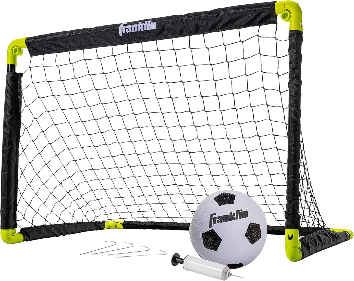 Franklin Sports Kids Mini Soccer Goal Set for Indoor and Outdoor Play