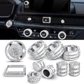 for Honda Civic 2022-2026 Knob Cover Kit - 11pc Bling Upgrade