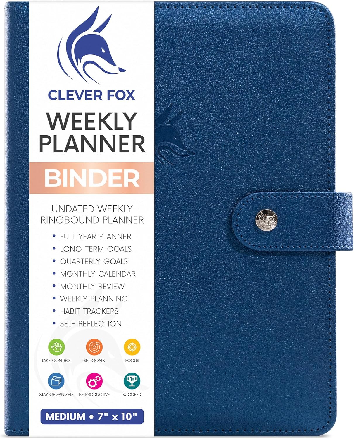 Clever Fox Weekly Planner Binder for Effective Time Management