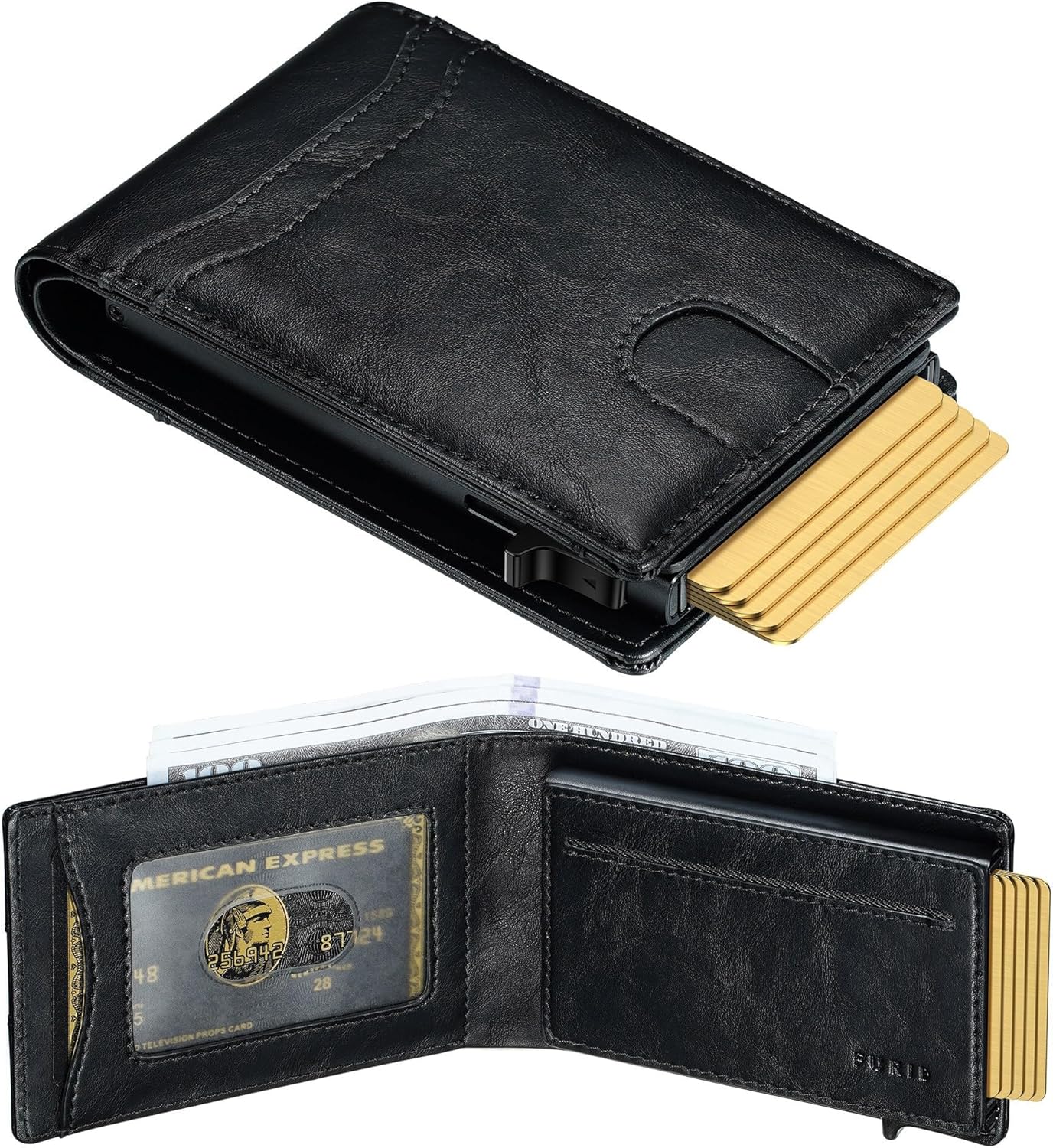 furid Card Wallet for Men Slim: Smart RFID Minimalist Design