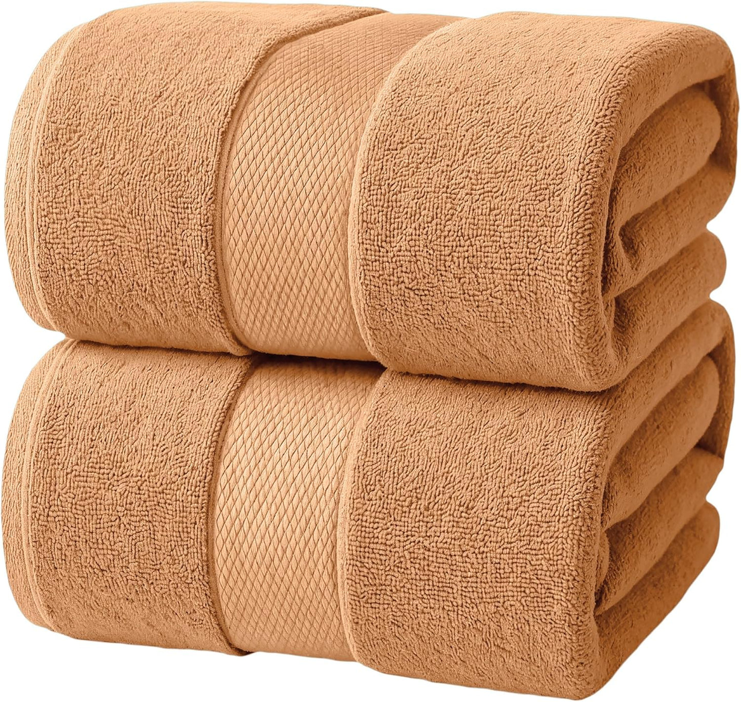 Luxury Bath Sheets Towels 2 Pack 600 GSM for Ultimate Comfort