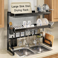 3 Tier Extra Large Stainless Steel Over The Sink Dish Drainer - Big
