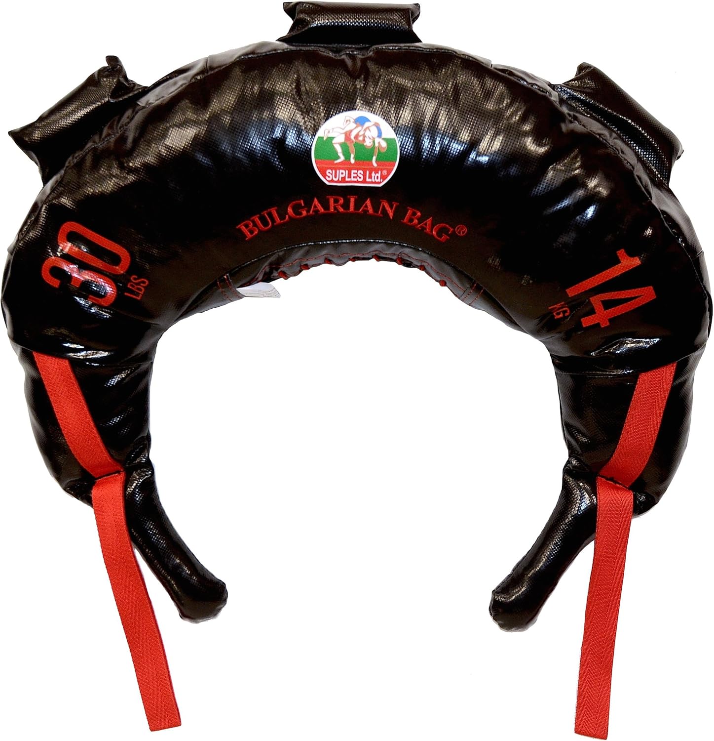 Bulgarian Bag Original Black Vinyl for Wrestling and Fitness
