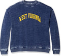 chicka-d Women's Campus Crew - Soft Vintage Burnout Fleece Retail