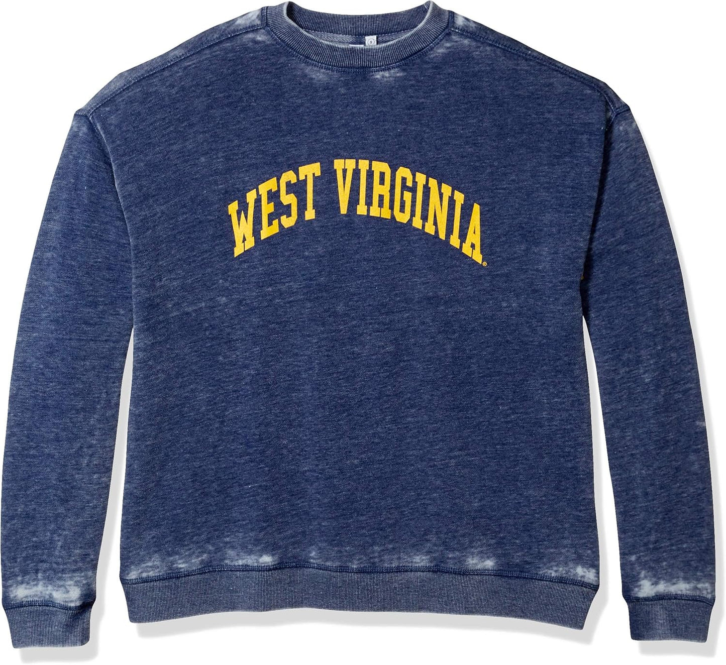 Chicka-D Women's Campus Crew: Stylish Burnout Fleece Pullover