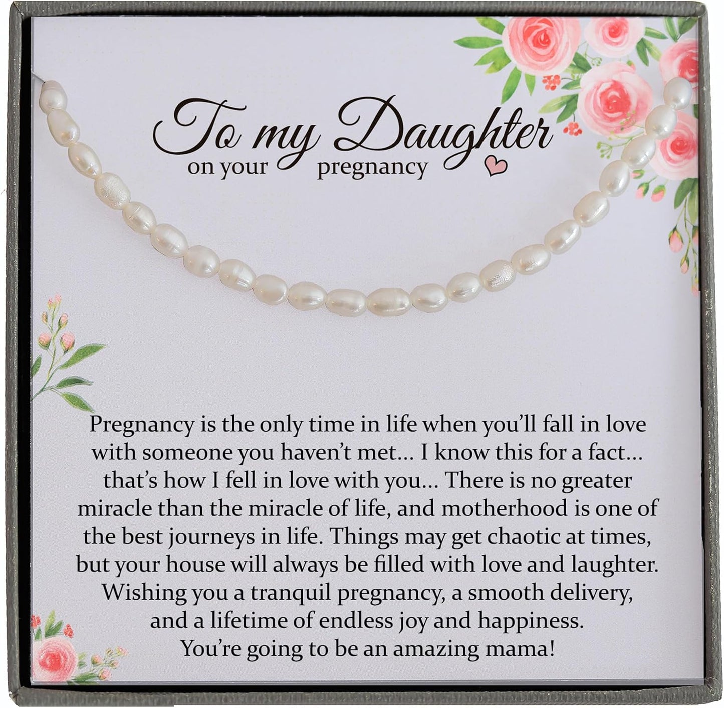 Be Wished Pregnant Daughter Gifts: Meaningful Jewelry