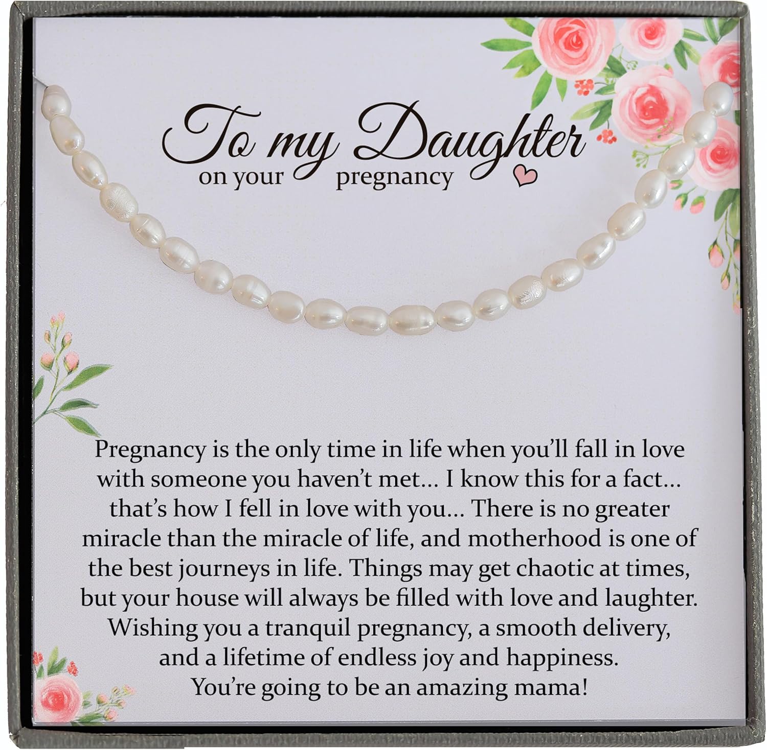 Be Wished Pregnant Daughter Gifts: Meaningful Jewelry