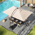 Grand patio 10x13 FT Outdoor Cantilever Umbrella for Shade