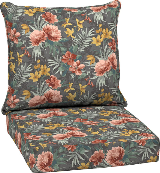 Arden Outdoor Deep Seat Cushion Set for Patio Furniture Comfort