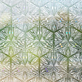 Window Privacy Film Stained Glass Diamond Pattern - Prismatic Privacy