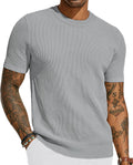 PJ PAUL JONES Men's Casual Knit Short Sleeve Crewneck Tees