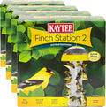 Kaytee Finch Station Sock Feeder 4-Pack - Easy Fill, Attracts Finches